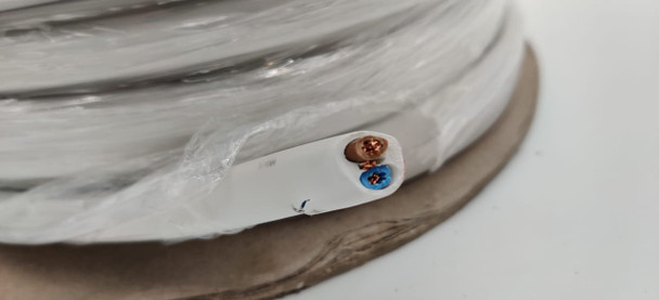 CABLE 2.5MM 2CORE FLAT TURKEY ELAND/VK/TFK  WITH EARTH  YARD