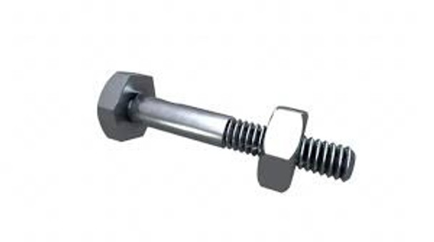 BOLT & NUT 1/2" X 1 1/2"