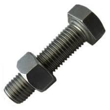 BOLT & NUT 1/2" X 7" FULL THREAD