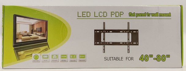 TV WALL BRACKET 40"-80" LED LCD PDP GREEN BOX FLAT PANEL W04