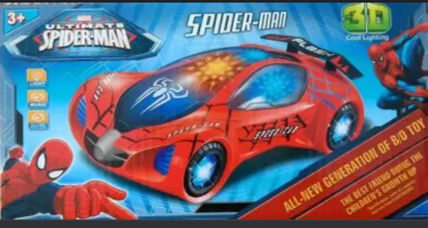 TOY CAR SPIDER-MAN 3D A173