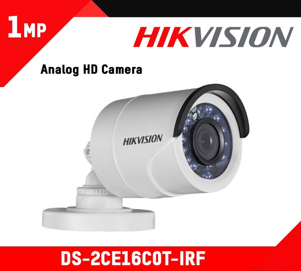 SECURITY CAMERA DVR HIKVISION DS-2CE16C0T-IRF TURBO HD BULLET