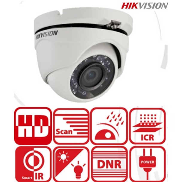 SECURITY CAMERA DVR HIKVISION DS-2CE56D0T-IRMF TURBO HD DOME