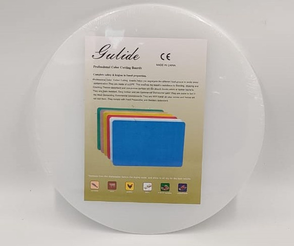 CUTTING BOARD GULIDE PROFESSIONAL ROUND 16" X 1/2" THIN (L)