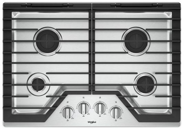 STOVE COUNTER TOP WHIRLPOOL WCG55US0HS 4 BURNER 30" 1Y