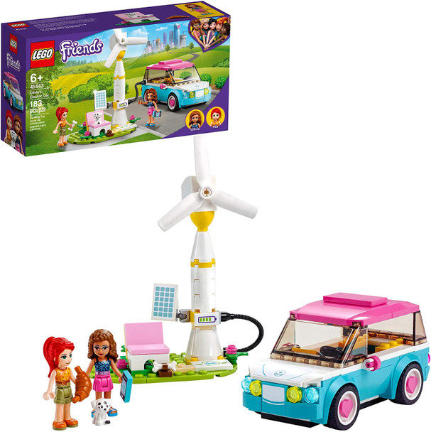 Toy LEGO Friends Olivia's Electric Car Building Kit 41443
