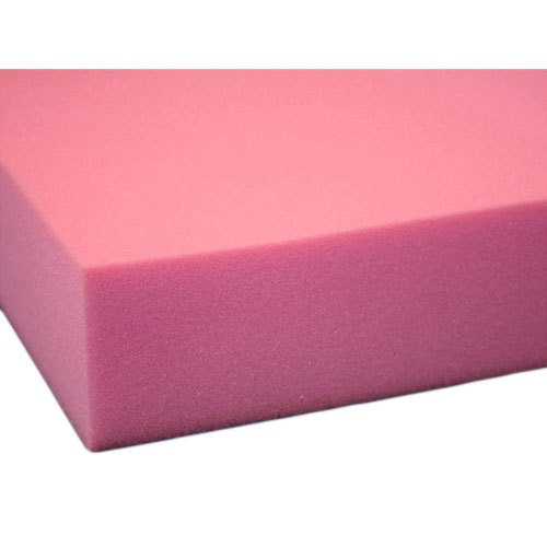MATTRESS 2" FOAM SHEET PINK UNCOVERED COMFORTSLEEP 54" x 74" x 2"