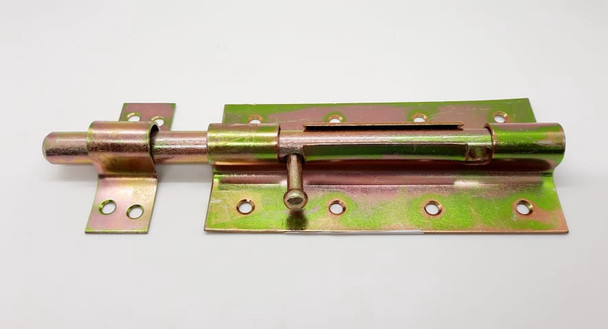 TOWER BOLT 5 1/2"/140MM BROAD BRASS