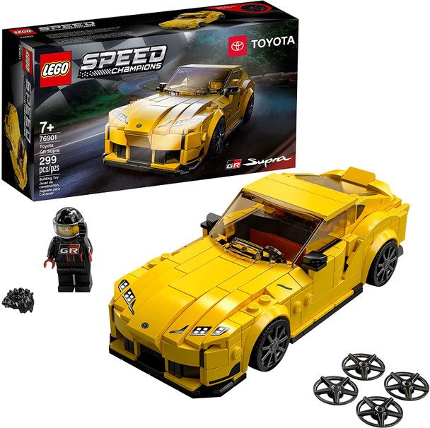 Toy LEGO Car Speed Champions Toyota GR Supra 299pcs 76901