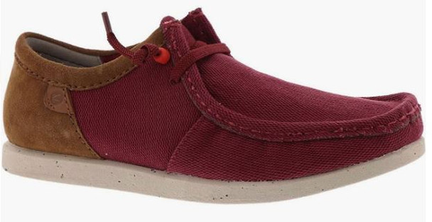 Footwear Men Clarks Oxford Brick Red Shacrelite