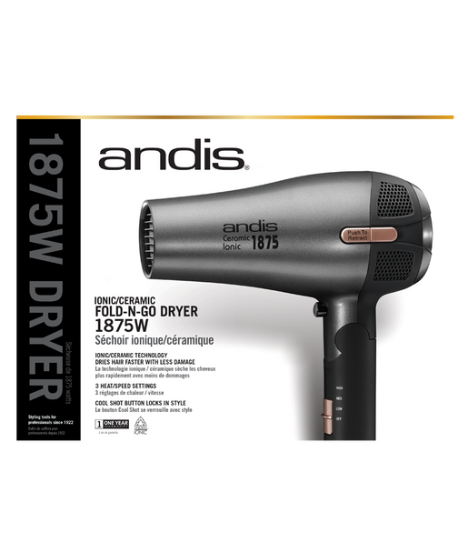 HAIR DRYER ANDIS RC-4 1875W FOLD-N-GO