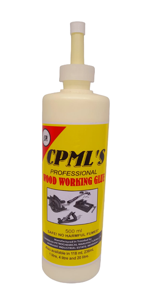 GLUE CPML'S WOOD WORKING 500 ML YELLOW BOTTLE