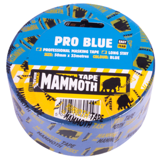 TAPE MASKING 2" PRO BLUE MAMMOTH EVER BUILD