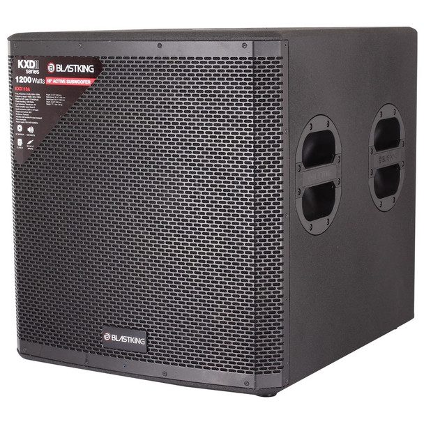 SPEAKER BOX BLASTKING 18" IBKE-KXDII18A 1200W POWERED EACH