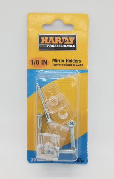 MIRROR CLIP CORNER 4PCS SET HARDY PLASTIC