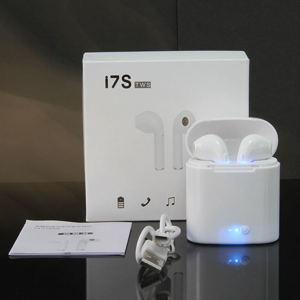 EARPIECE BLUETOOTH I7S TWS AIR PODS W/CHARGING CASE