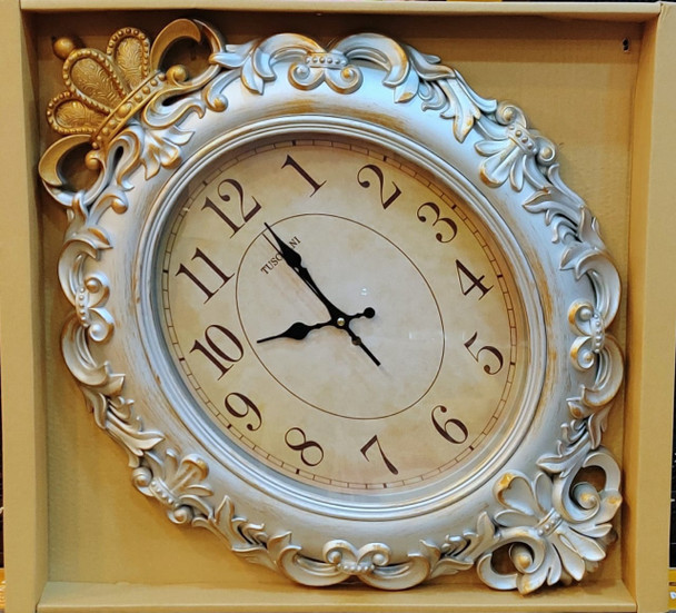 CLOCK WALL ZX-6541 TUSCCANI LIGHT