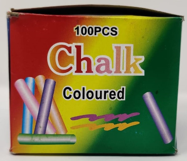 CHALK MIX COLOR 100PCS PACK MTDY520