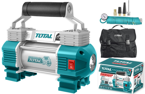 AIR COMPRESSOR 12V TOTAL TTAC2506 120PSI
