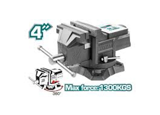 BENCH VICE TOTAL 4" THT6146 100MM