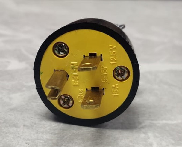 PLUG 3 PIN DUPLEX ROUND 1709-BOX COOPER EATON