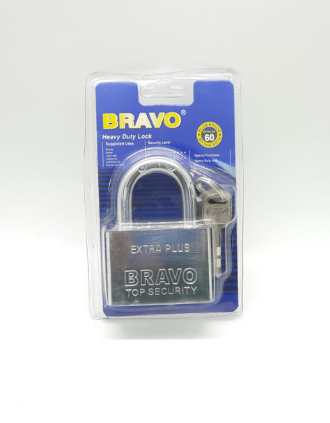 PADLOCK 60MM BRAVO SHORT SHACKLE