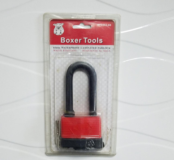 PADLOCK BOXER 65MM NT1442 LAMINATED WATER PROOF