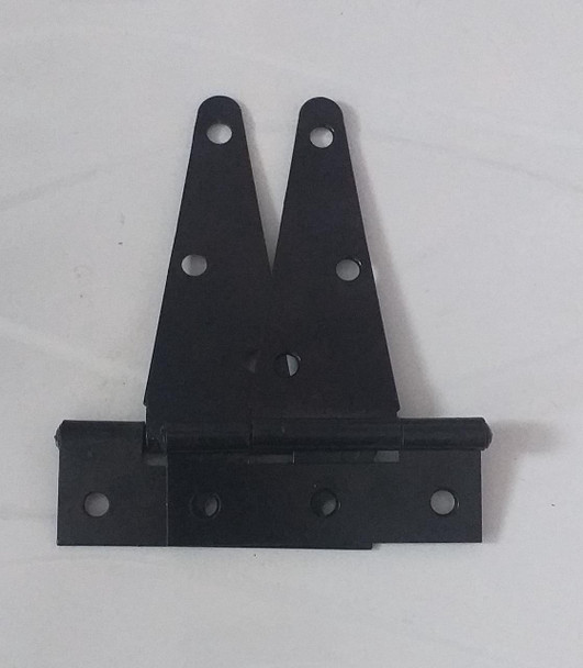 TEE HINGES 4" IMPORTED BLACK PAIR