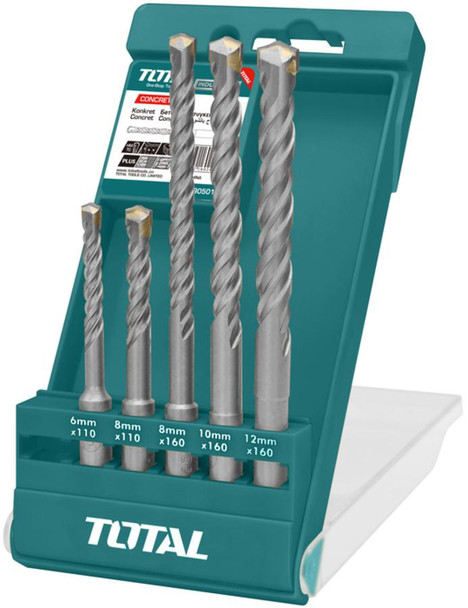DRILL BIT SET CONCRETE 5PCS TOTAL UTAC190501