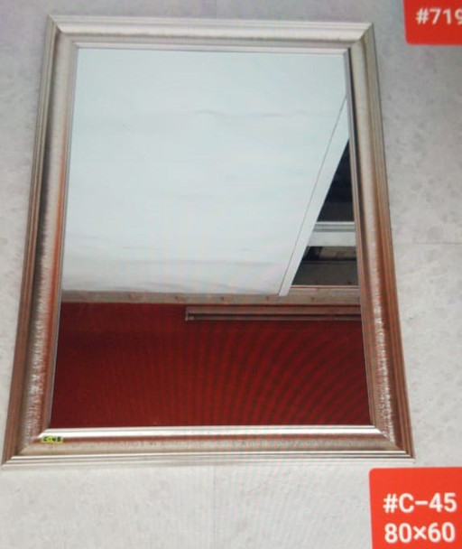 MIRROR W/FRAME 80 CM X 60 CM #C-45