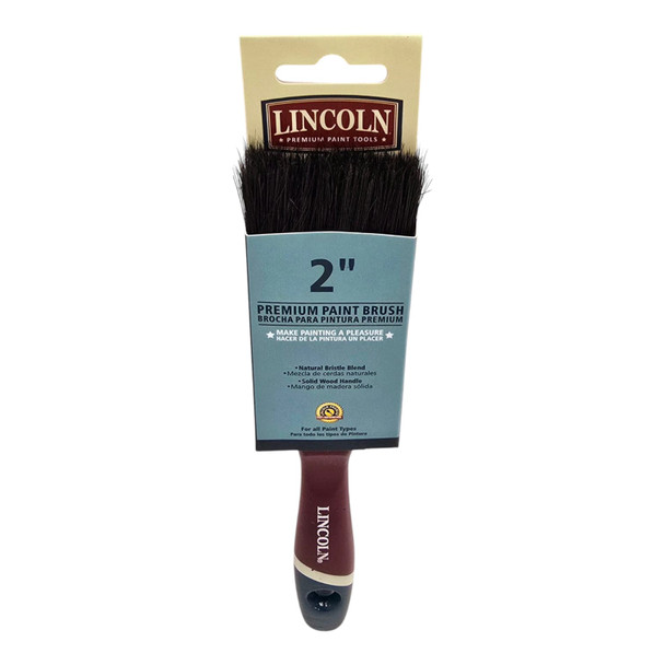 PAINT BRUSH 2" LINCOLN LNA1005 WOOD HANDLE