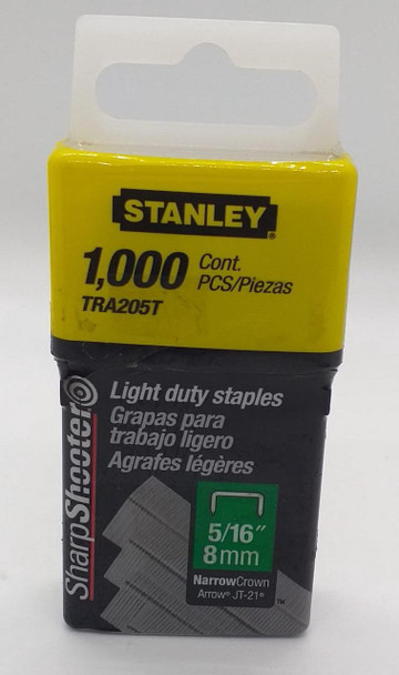 STAPLE 5/16" 1000PC STANLEY TRA205T