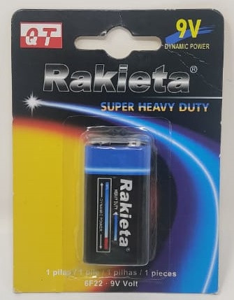 BATTERY RAKIETA 9V HEAVY DUTY