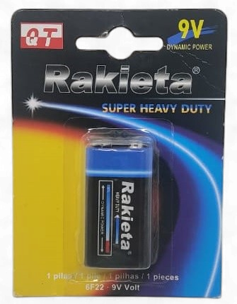 BATTERY RAKIETA 9V HEAVY DUTY