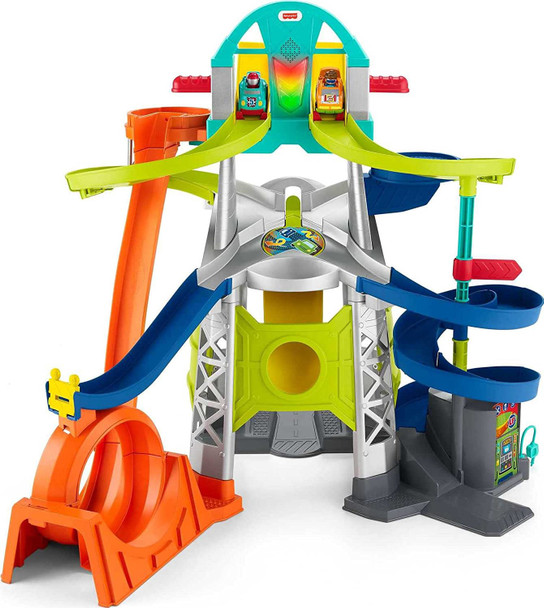 Toy Fisher Price Little People Toddler Race Track Playset
