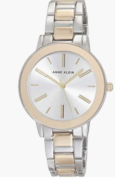 Watch Women Anne Klein Bracelet Two Tone 3765SVTT