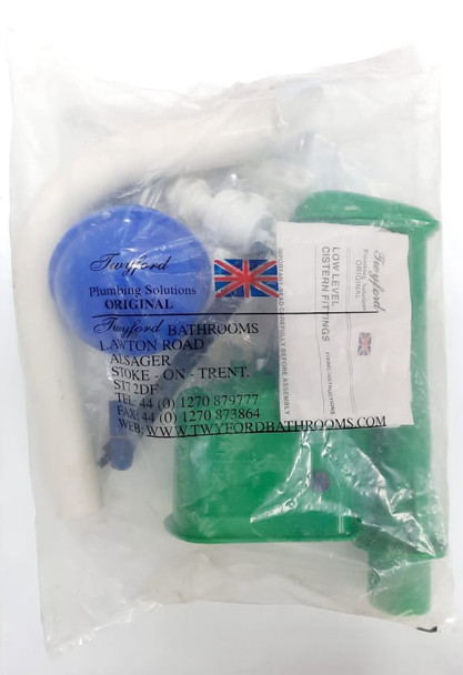 CISTERN FITTING KIT TWYFORD LOW LEVEL GREEN SYPHON