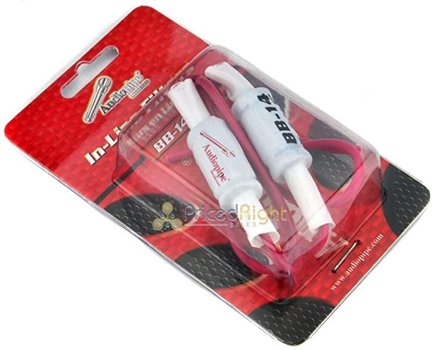 CAPACITOR INLINE AUDIO PIPE BB-14 SOLD 2PCS PACK