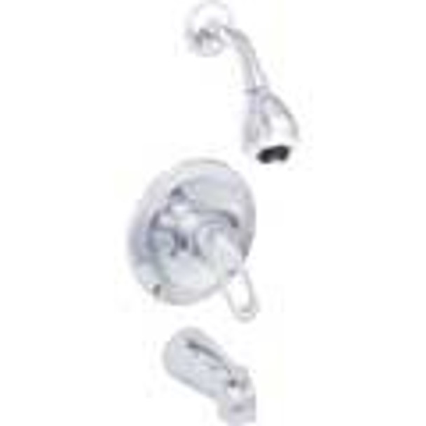 SHOWER & TUB MIXER EZ-FLO 10046 CHROME LOOP HANDLE