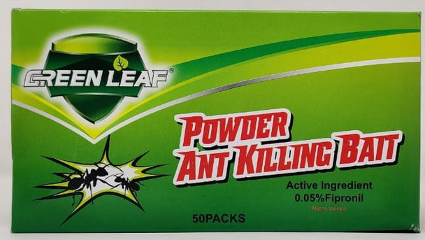 BAIT POWDER ANT KILLING BAIT 5G X 50BAGS BOX GREEN LEAF GL01041
