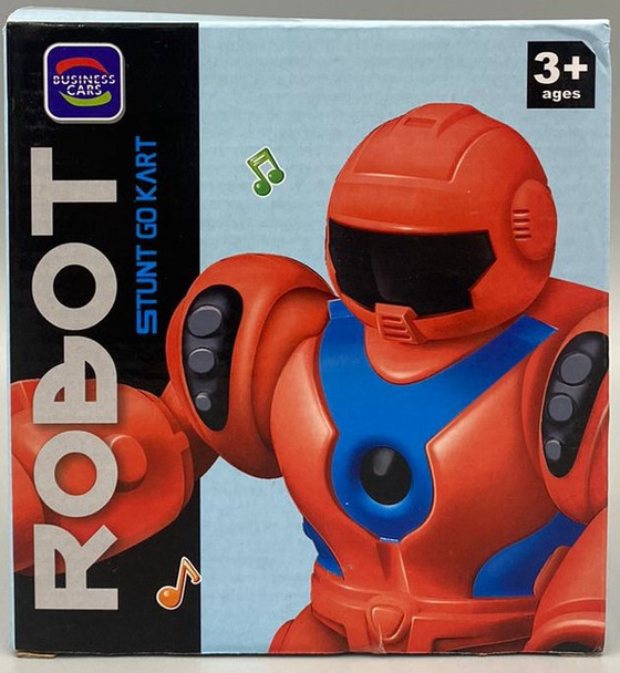 TOY ROBOT STUNT GO KART F-138