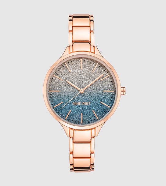 Watch Women Nine West Bracelet Rose Gold 2336BLRG