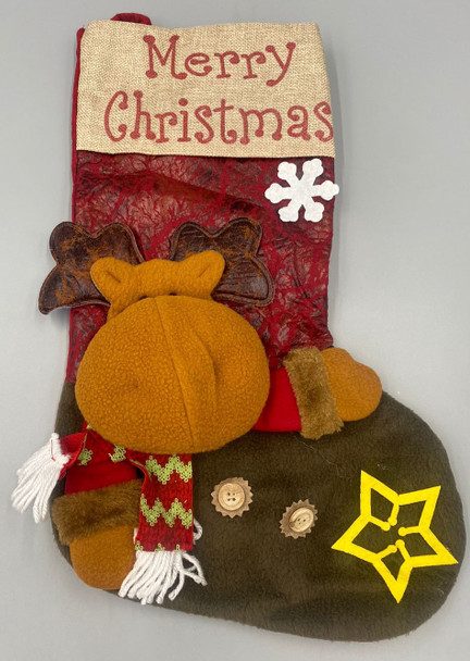 Christmas Decorations Stockings M47 Moose