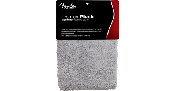 GUITAR CLOTH FENDER 0990525000 PREMIUM PLUSH MICROFIBER POLISHING CLOTH