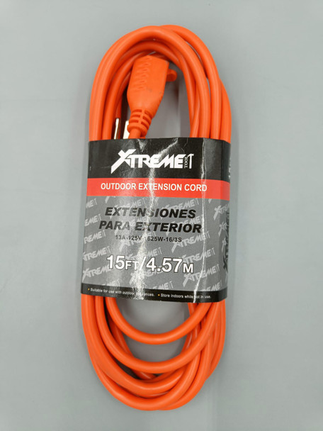 EXTENSION CORD OUTDOOR 15' XTREME TOOL