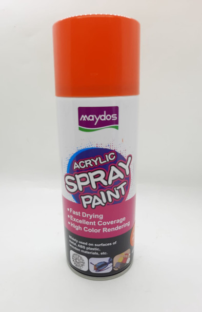 TIN SPRAY MAYDOS ORANGE RED #157