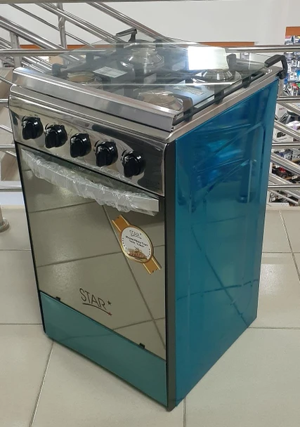 STOVE 4 BURNER STAR 20" SKP20S SKP50S STAINLESS STEEL HEAVY