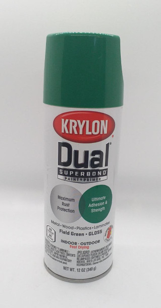 KRYLON DUAL GLOSS FIELD GREEN 880712OZ