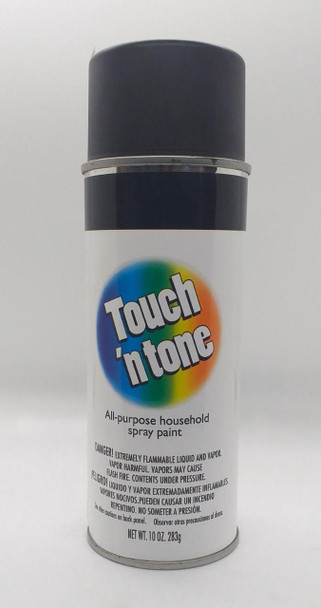 TIN SPRAY TOUCH N TONE BLACK SEMIGLOSS