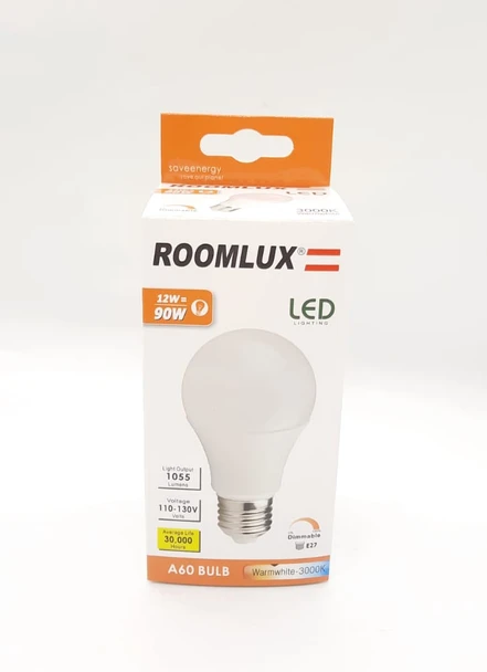 BULB LED 12W ROOMLUX DIMMABLE WARMWHITE 3000K